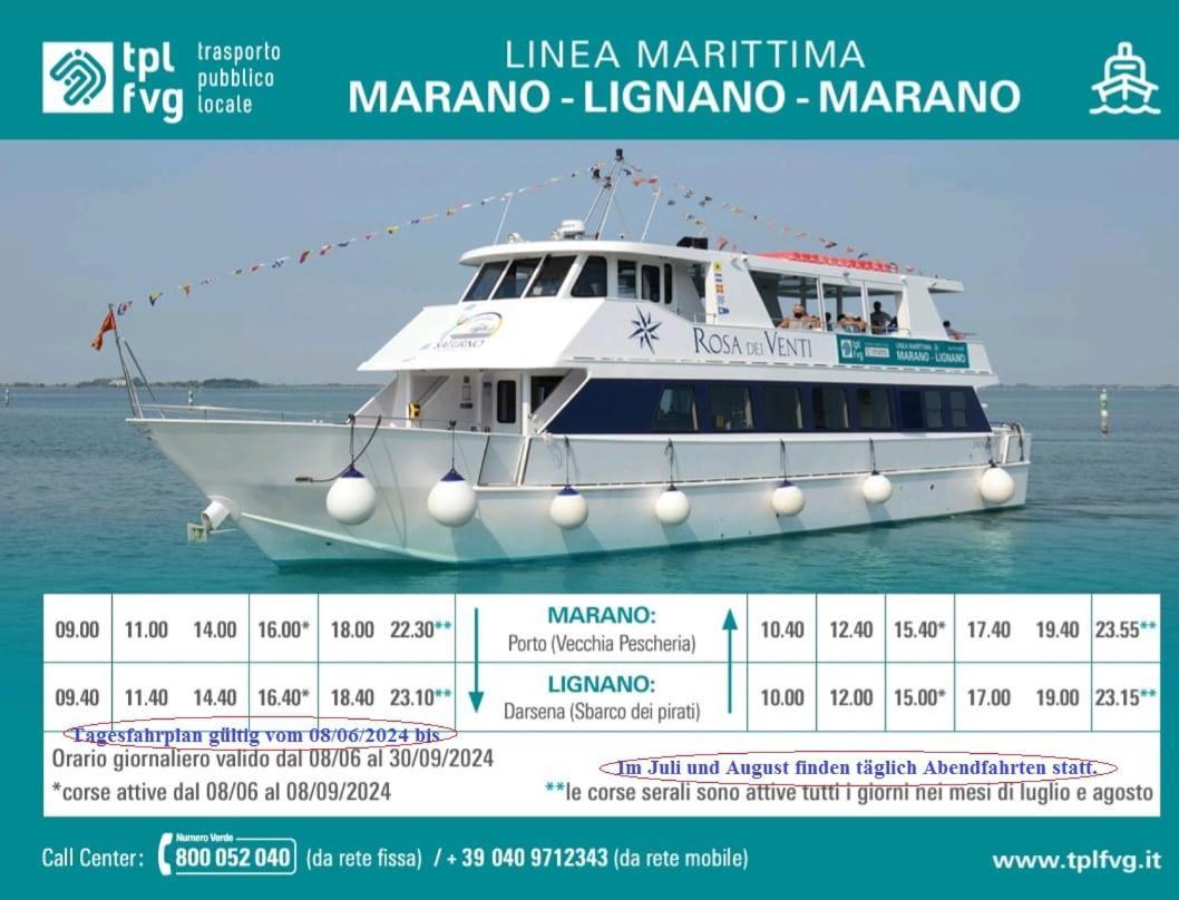 Casa Martina "Holiday Home" Marano Lagunare Exterior photo